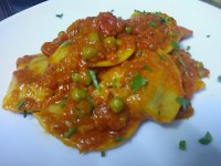 Sapori etnici: Agnolotti di coniglio con salsa&nbsp;Maltese